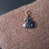 Sterling Silver Ferret Angel Charm