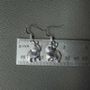 Sterling Silver Netherland Dwarf Rabbit Earrings