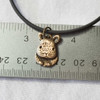 Bronze Small Netherland Dwarf Rabbit Necklace