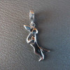 Sterling Silver Dachshund Charm on Bead