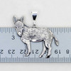 Sterling Silver Large Donkey Pendant