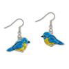 Enamel Bluebird Earrings