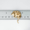 14K Solid Gold Opossum Pendant