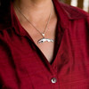 Sterling Silver Running Greyhound Pendant