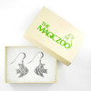 Sterling Silver Angel Fish Earrings