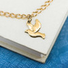 14K Gold Dove Charm