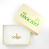 14K Gold Shark Charm