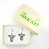 Sterling Silver Chihuahua Puppy Earrings