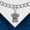 Sterling Silver Shorkie Charm