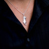 Sterling Silver Poodle Body Pendant