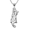 Sterling Silver Poodle Body Pendant