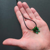 Enamel Green Butterfly Necklace