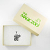 Sterling Silver Maltese Playful Puppy Pendant