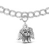 Sterling Silver Shorkie Angel Charm