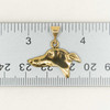 14k Solid Gold Greyhound Large Pendant