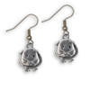 Pewter Guinea Pig Earrings