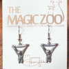 Pewter Orangutan Earrings