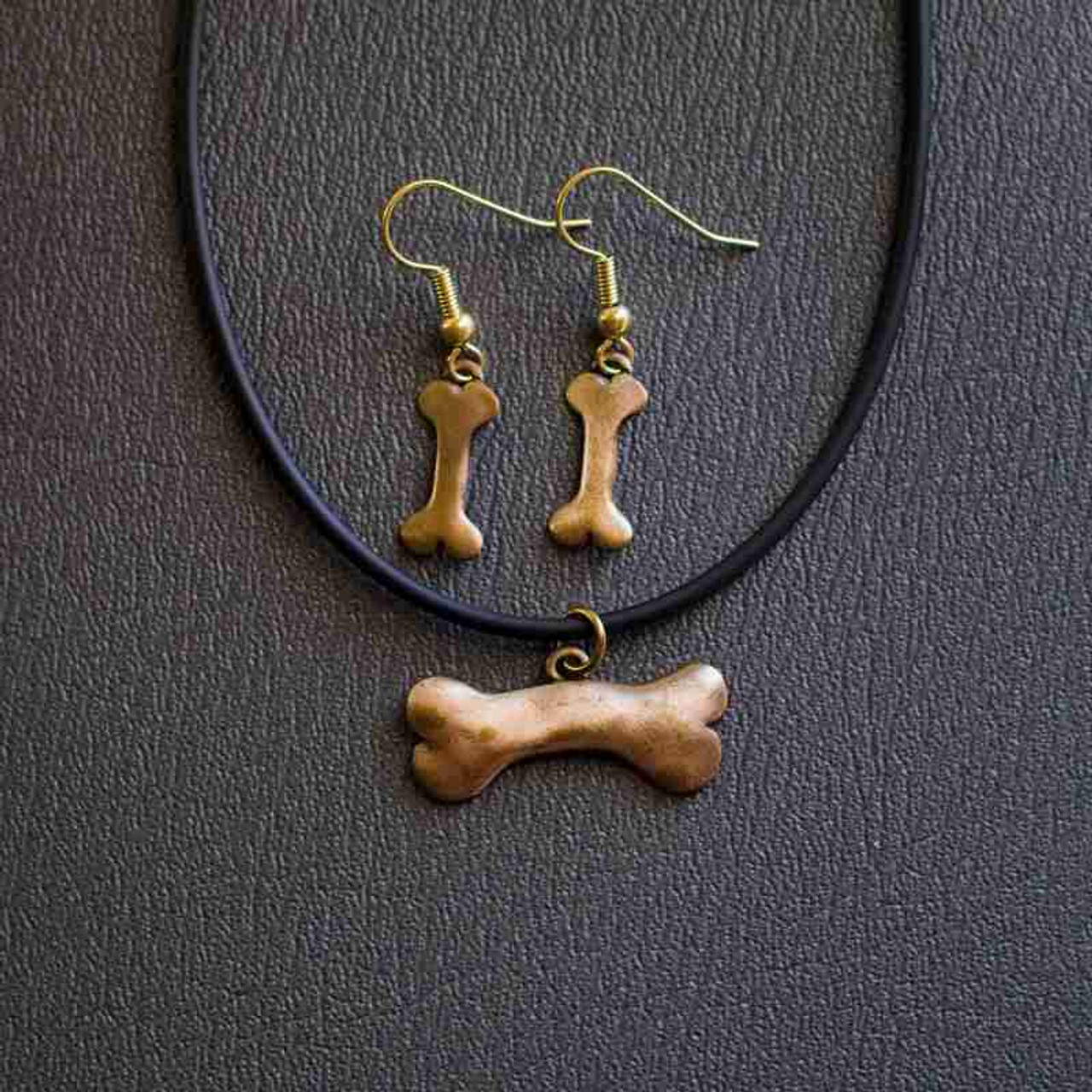 Gold Dog Bone 14k Gold Filled Necklace – CYDesignStudio