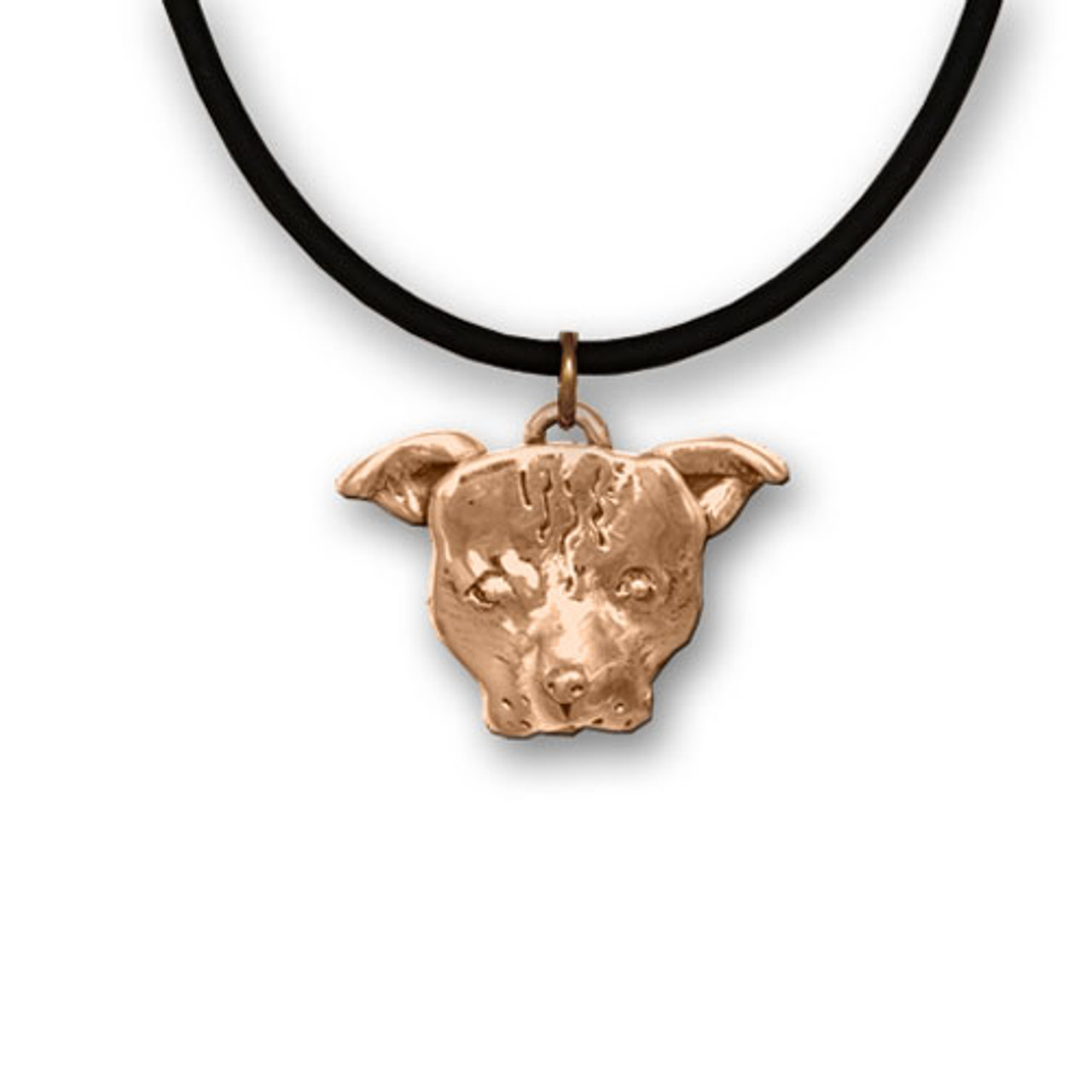 Pit Bull Pendant - Lime Green and Black – Silicate Wolf