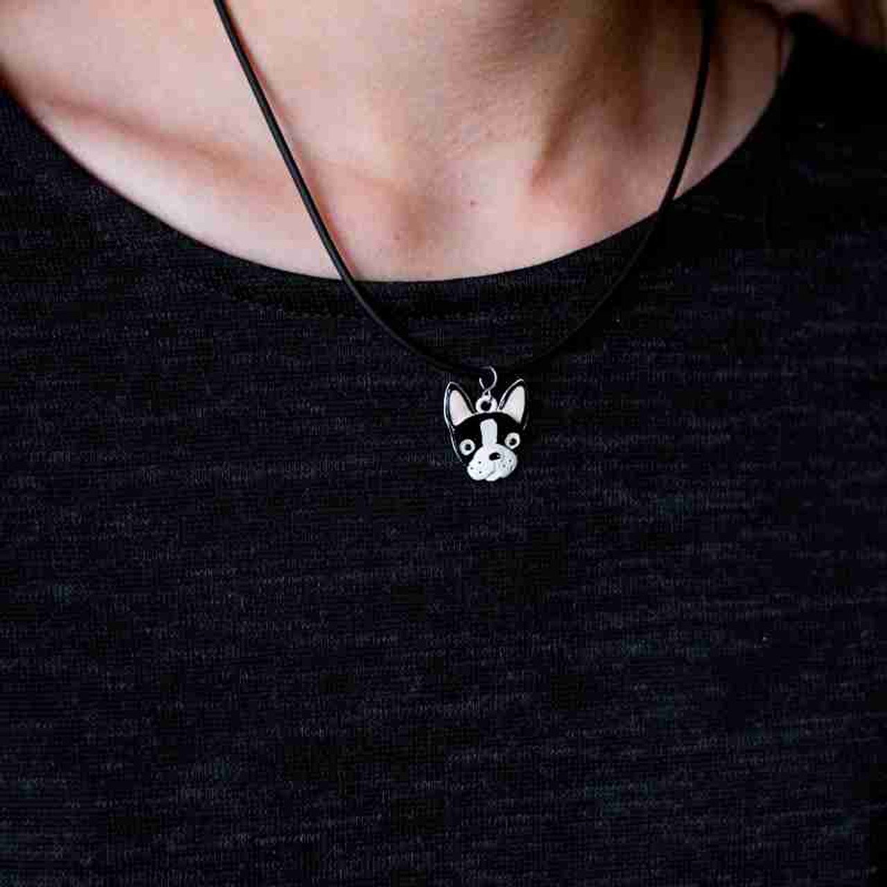 Boston Terrier Necklace Boston Terrier Dog Mom Dog Memorial Gift Gift for  Her Personalized Gifts Gifts Loss of Dog - Etsy