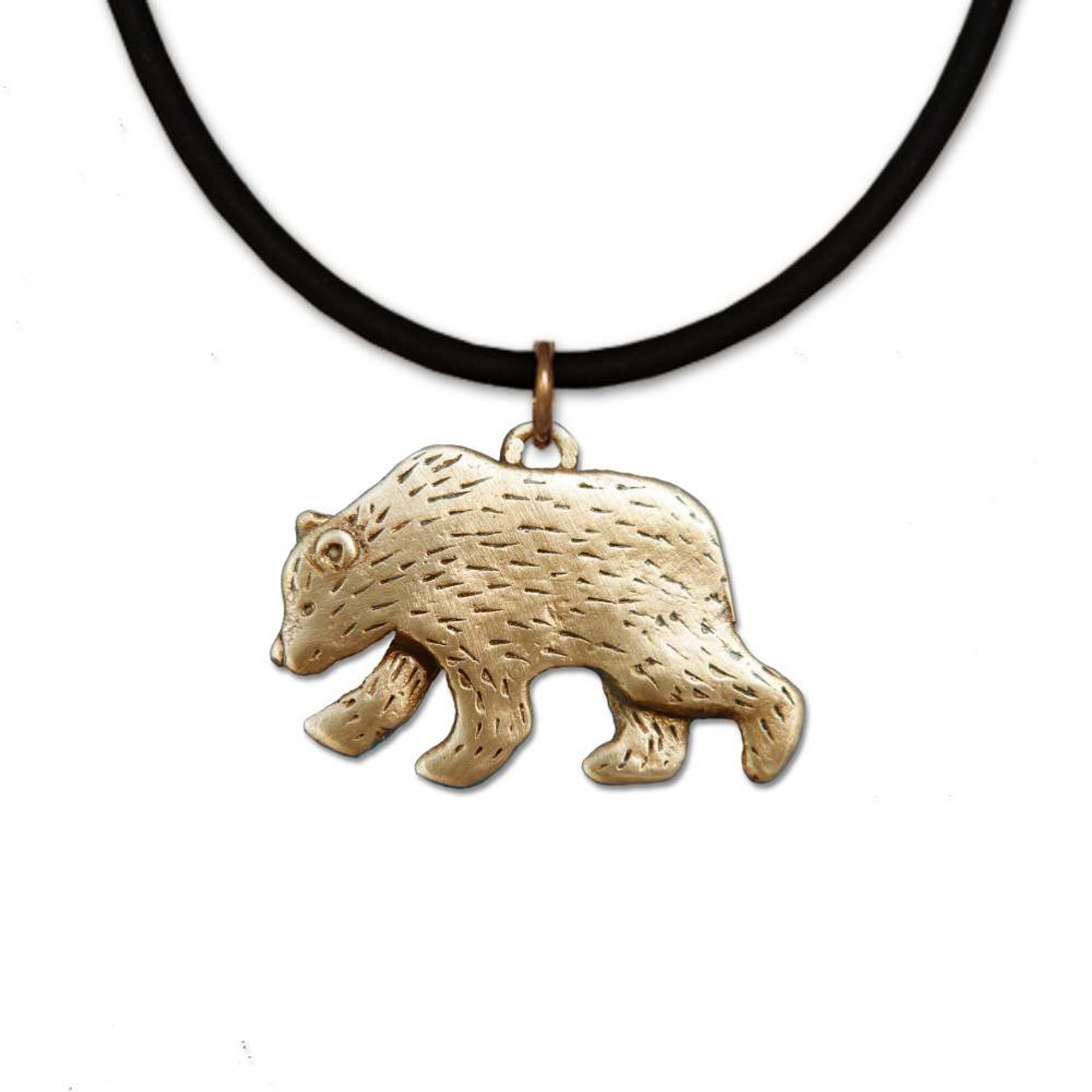 Sterling Silver Bear CZ Fashion Pendant Necklace #N1667-01 – BERRICLE  Wholesale