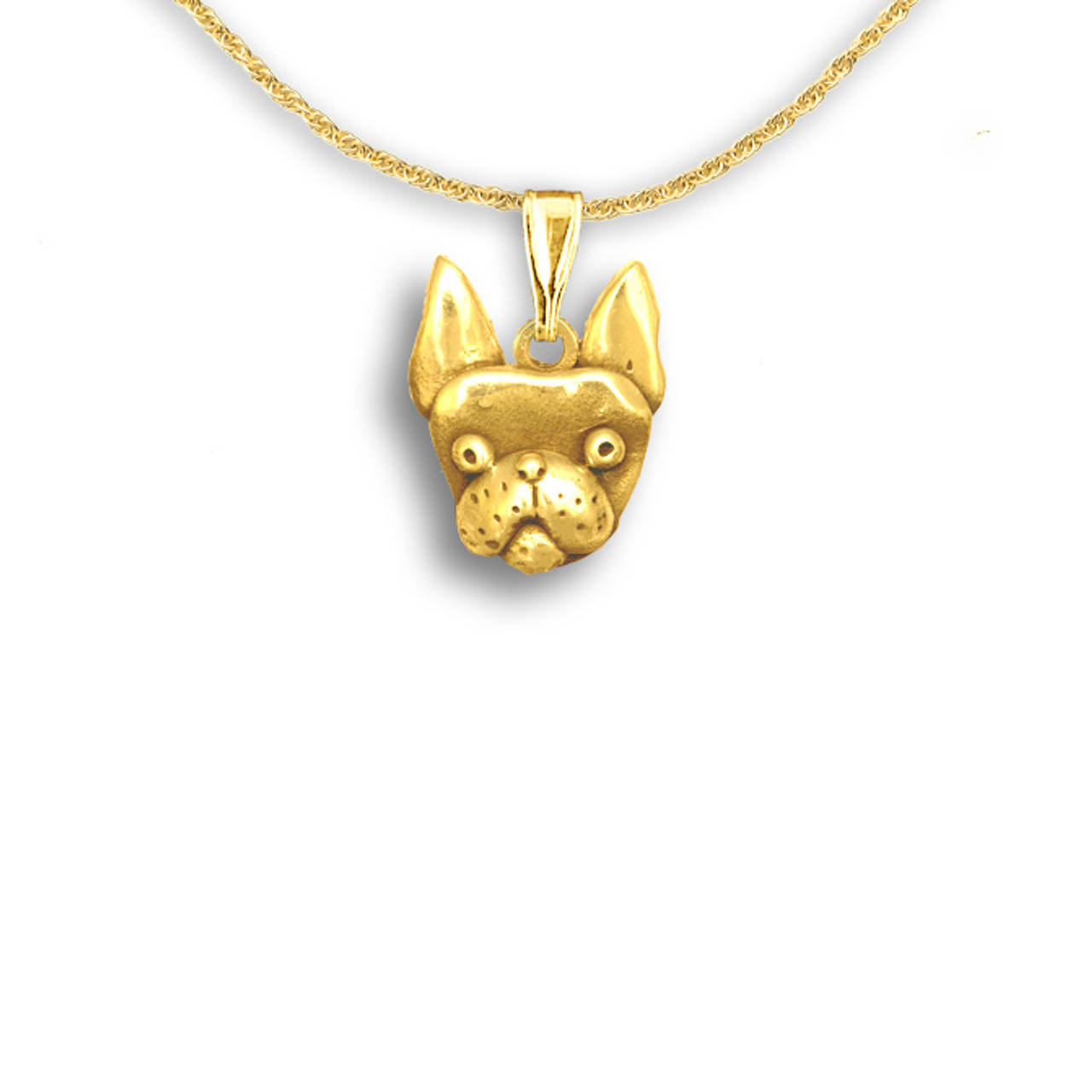 boston terrier pendant