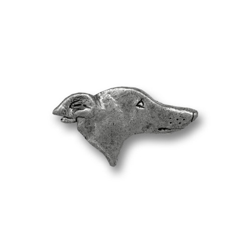 Pewter Greyhound Lapel Pin