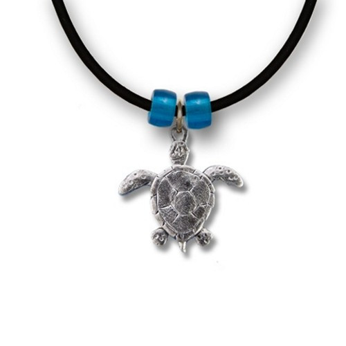 Pewter Sea Turtle Necklace