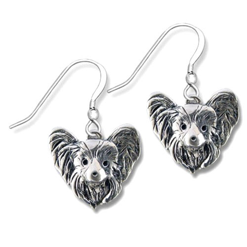 Sterling Silver Papillon Earrings