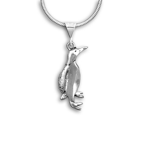 Sterling Silver Penguin Pendant