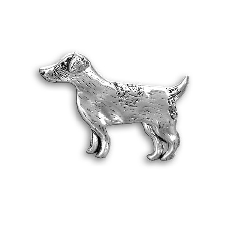 Sterling Silver Jack Russell Pin