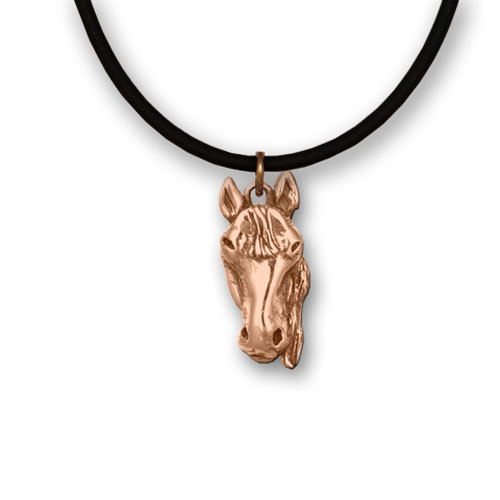 Bronze Horse Necklace