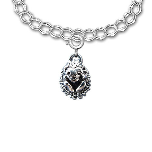 Sterling Silver Hedgehog Charm