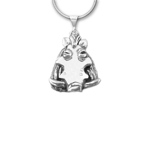 Sterling Silver Warthog Pendant