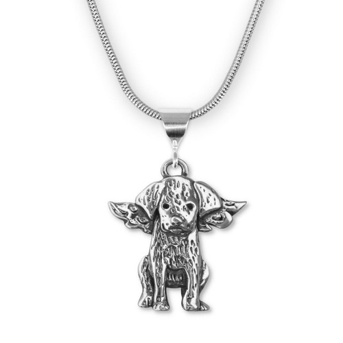 Sterling Silver Labrador Angel Pendant Sterling Silver Labrador Angel Pendant