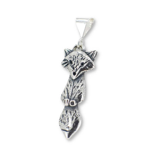 Fox Necklace 925 Sterling Silver Animal Pendant Celtic Necklace Fox Jewelry  Gifts for Women Teen Girls : Amazon.co.uk: Fashion