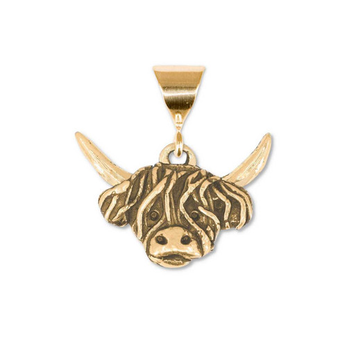 TANGPOET Highland Cow Necklace 925 Sterling Silver Gold Highland Cow Pendant  High Cow Jewellery Gifts for Women Ladies Girls : Amazon.co.uk: Fashion