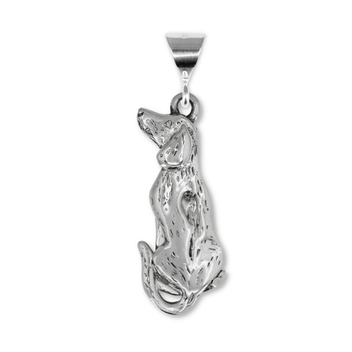 Sterling Silver Rhodesian Ridgeback Pendant