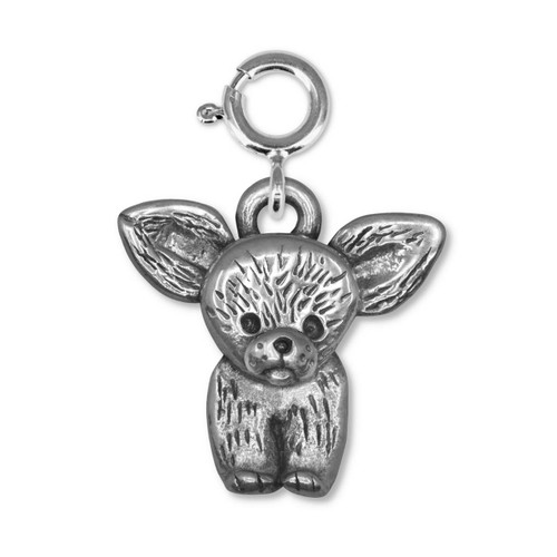 Sterling Silver Chihuahua Puppy Charm