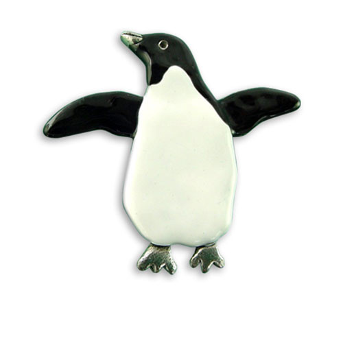 Enamel Penguin Pin