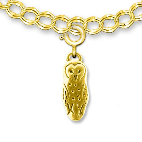 Owlsome Gold Charm Bracelet  Owlsome Bracelets