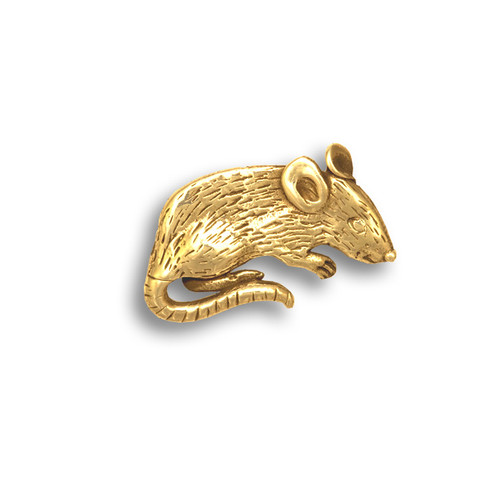14k Solid Gold Mouse Pin