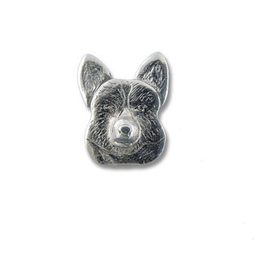 Pewter Corgi Lapel Pin