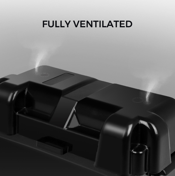 Heavy Duty Battery Box for Group 24-31 Battery Sizes