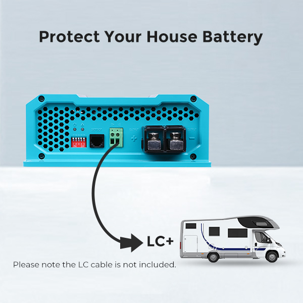 12V 40A DC to DC On-Board Battery Charger