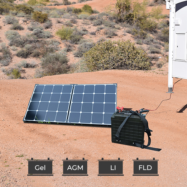 100 Watt Eclipse Monocrystalline Solar Suitcase with controller