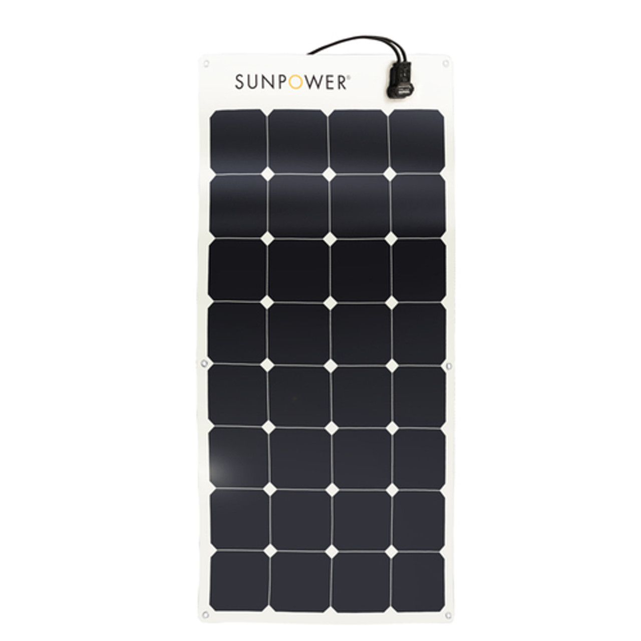 Meet the SunPower® Flexible 100 Watt Monocrystalline Solar Panel