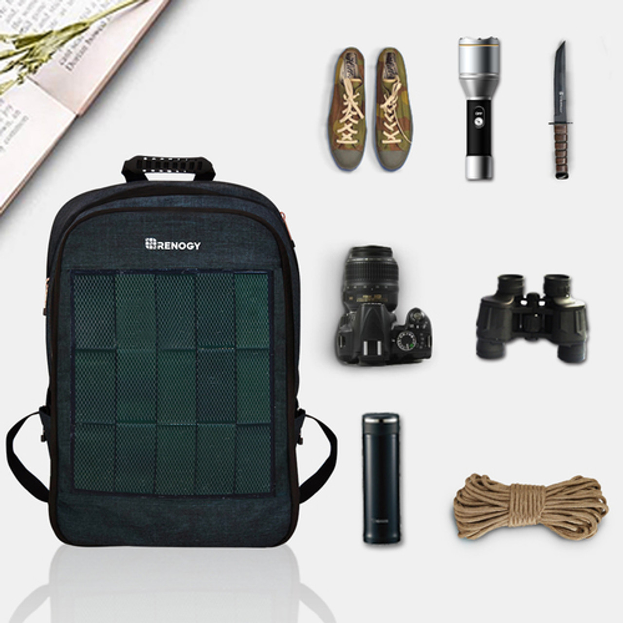 Trade in Your Daypack for This Solar Backpack