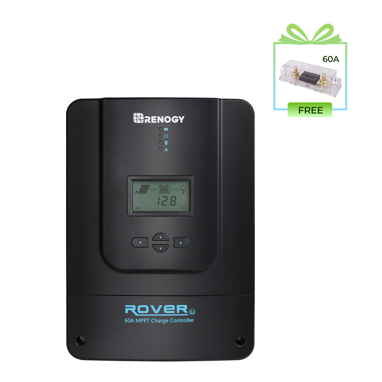 レノジー RENOGY MPPT チャージ コントローラー 60A ROVER Rover 60 Amp MPPT Solar Charge Controller | Renogy Solar