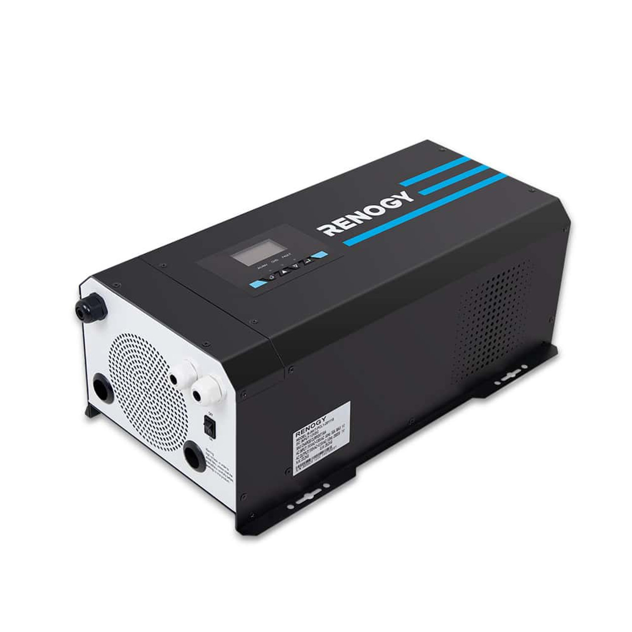 3000W 12V Pure Sine Wave Inverter Charger w/ LCD Display | Renogy